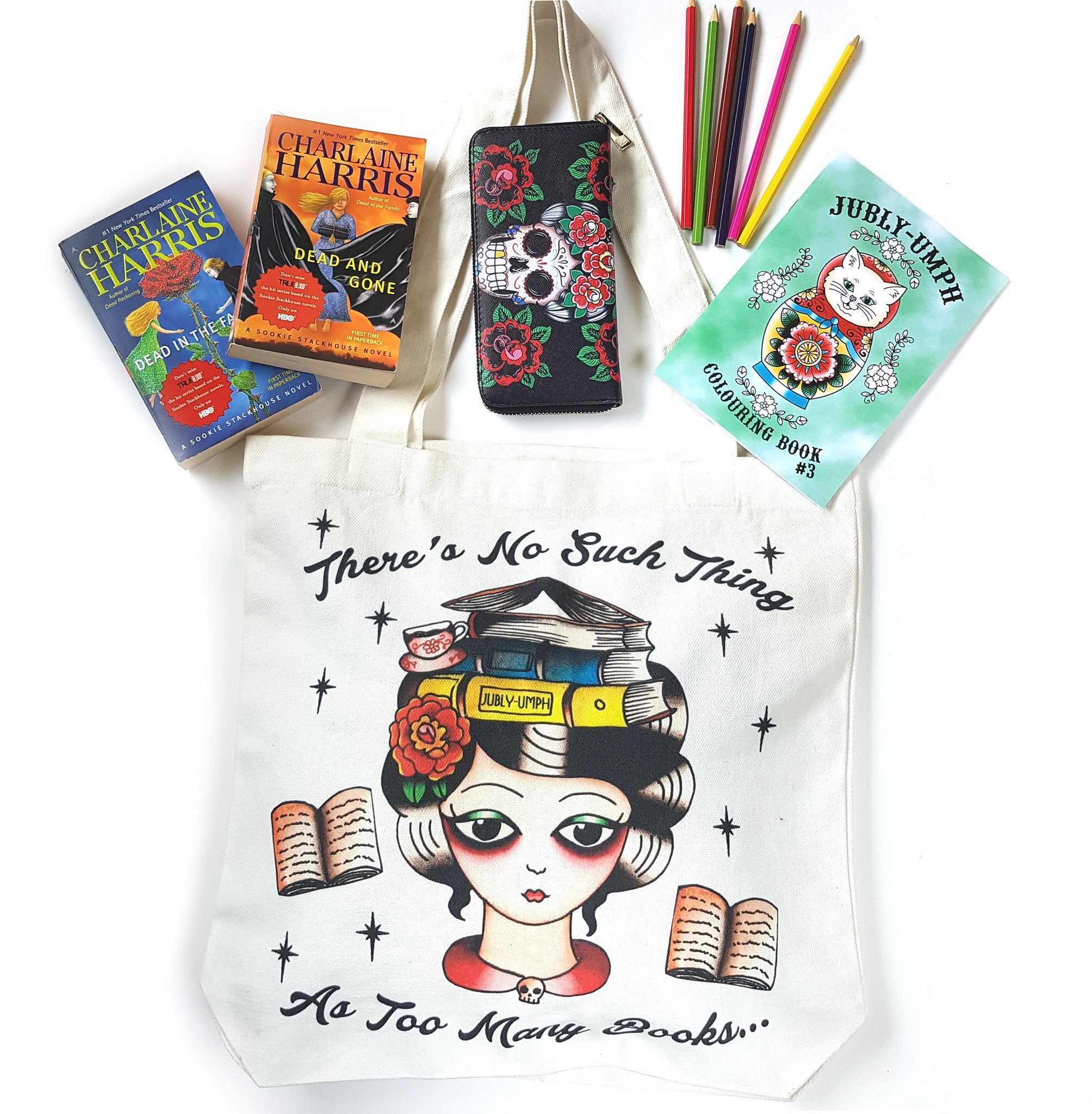 Totes Amazing! New nerdy totes and the stuff we managed to fit in them...