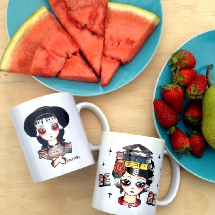 Summer Treats... Art Prints, Coffee Mugs and Bright Wallets