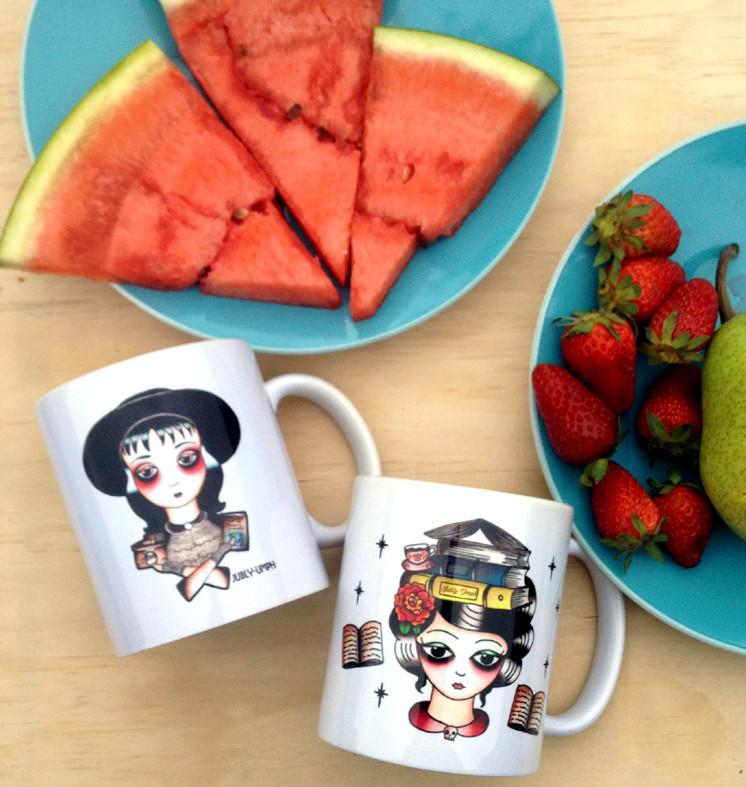 Summer Treats... Art Prints, Coffee Mugs and Bright Wallets