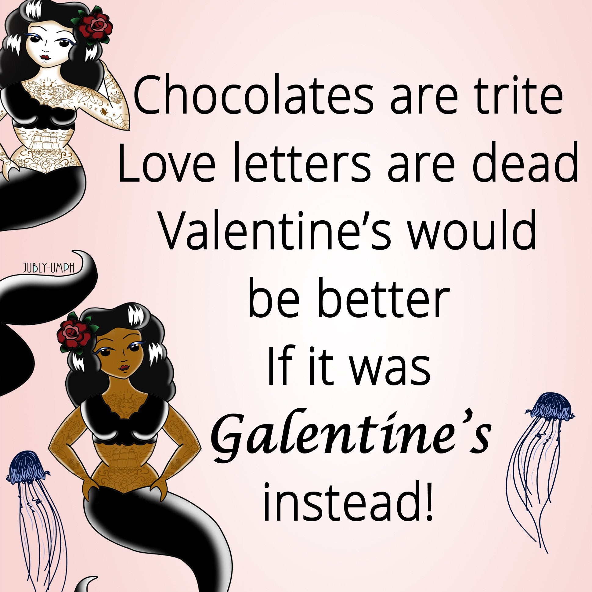 Be My Anti-Valentines! Lets celebrate Galentines Day instead!