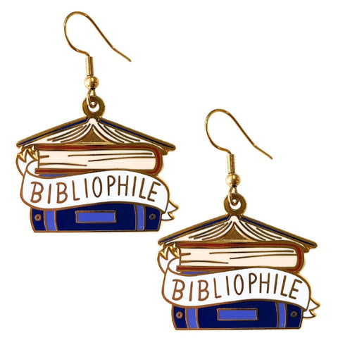 Bibliophile Earrings