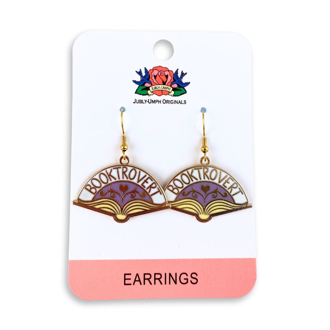 Booktrovert Earrings