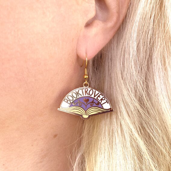 Booktrovert Earrings