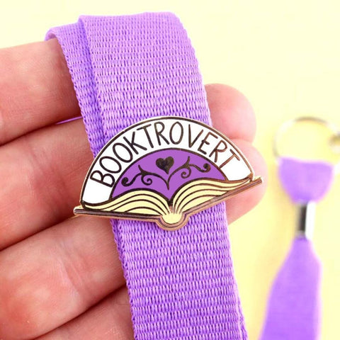 Booktrovert Lapel Pin