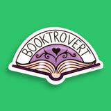 Booktrovert Sticker