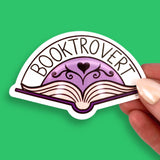 Booktrovert Sticker