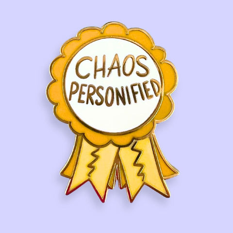 Chaos Personified Award Lapel Pin