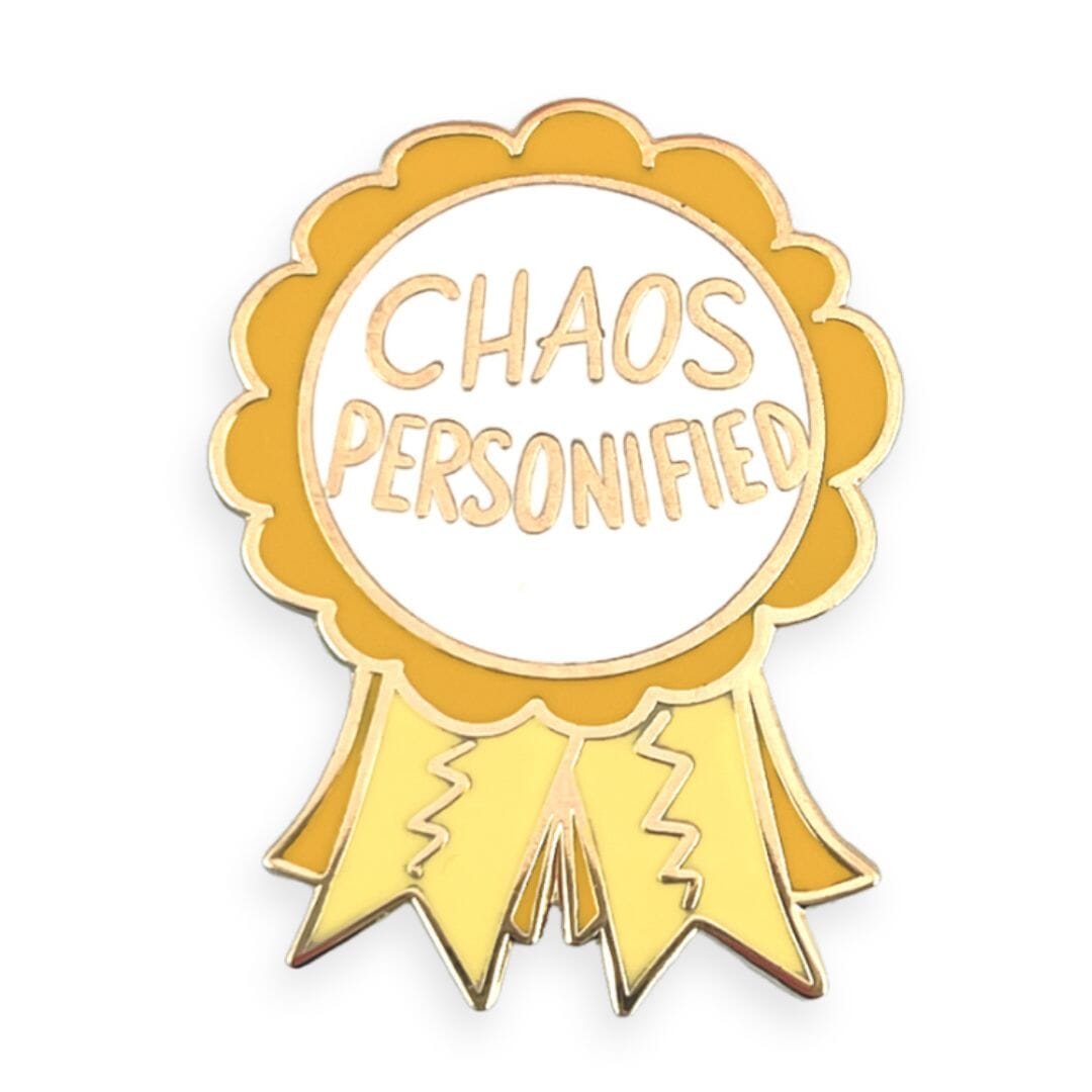 Chaos Personified Award Lapel Pin