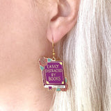 Easily Distracted By Books Earrings