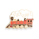 Fuck Yeah Train Lapel Pin