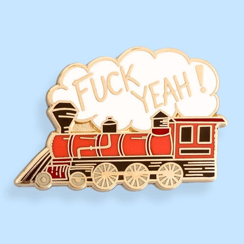 Fuck Yeah Train Lapel Pin