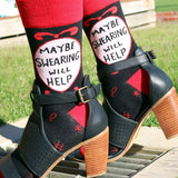 Maybe Swearing Will Help Socks - Unisex Large