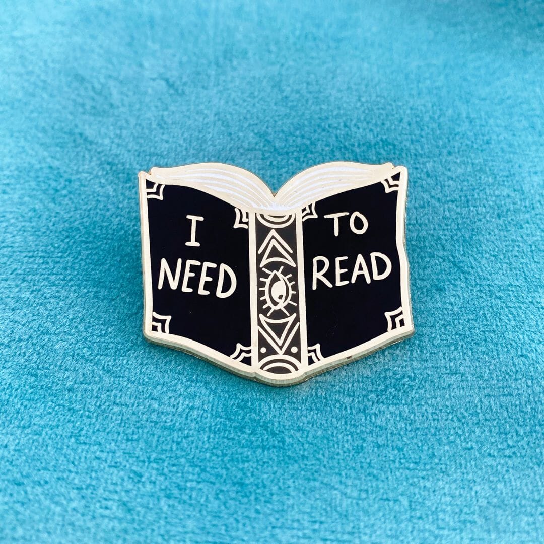 I Need To Read Lapel Pin