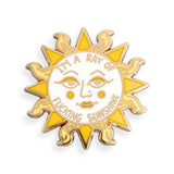 I'm A Ray Of Fucking Sunshine Lapel Pin