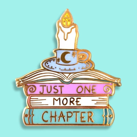 Just One More Chapter Lapel Pin