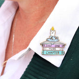 Just One More Chapter Lapel Pin