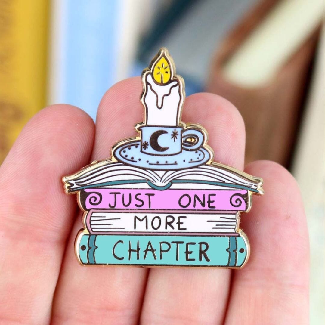 Just One More Chapter Lapel Pin