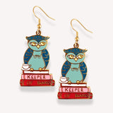 Keeper of Books Earrings