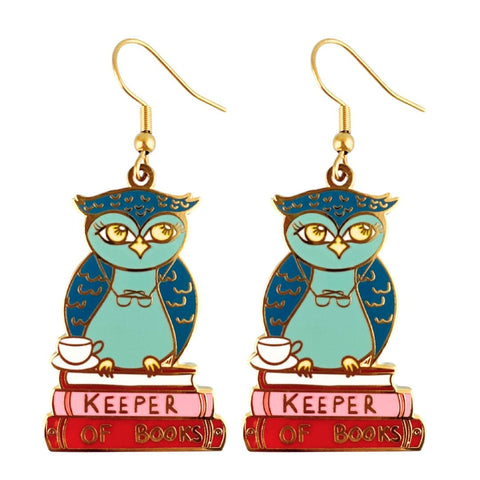 Keeper of Books Earrings