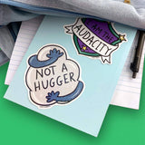 Not A Hugger Sticker