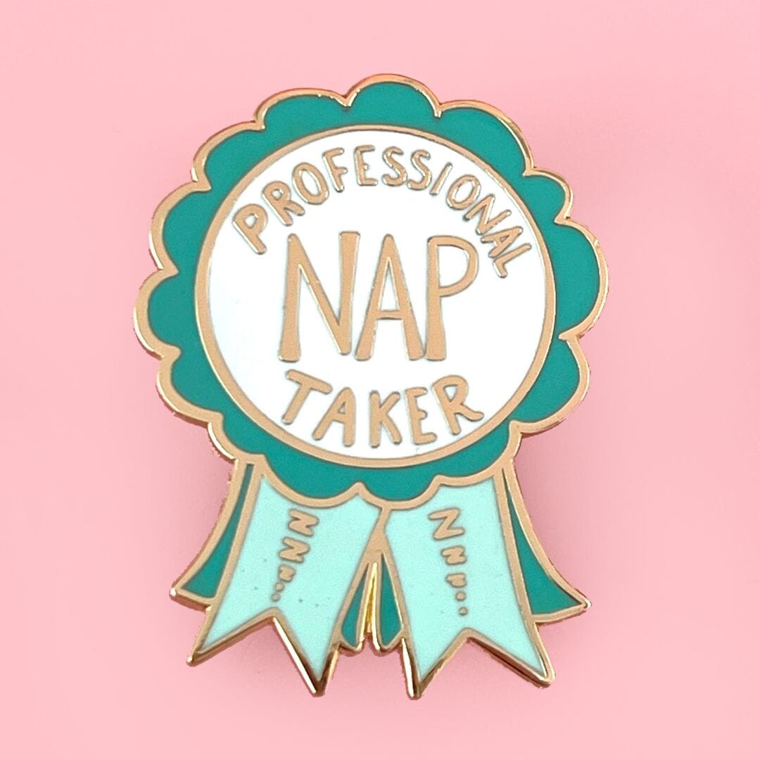 Professional Nap Taker Award Lapel Pin