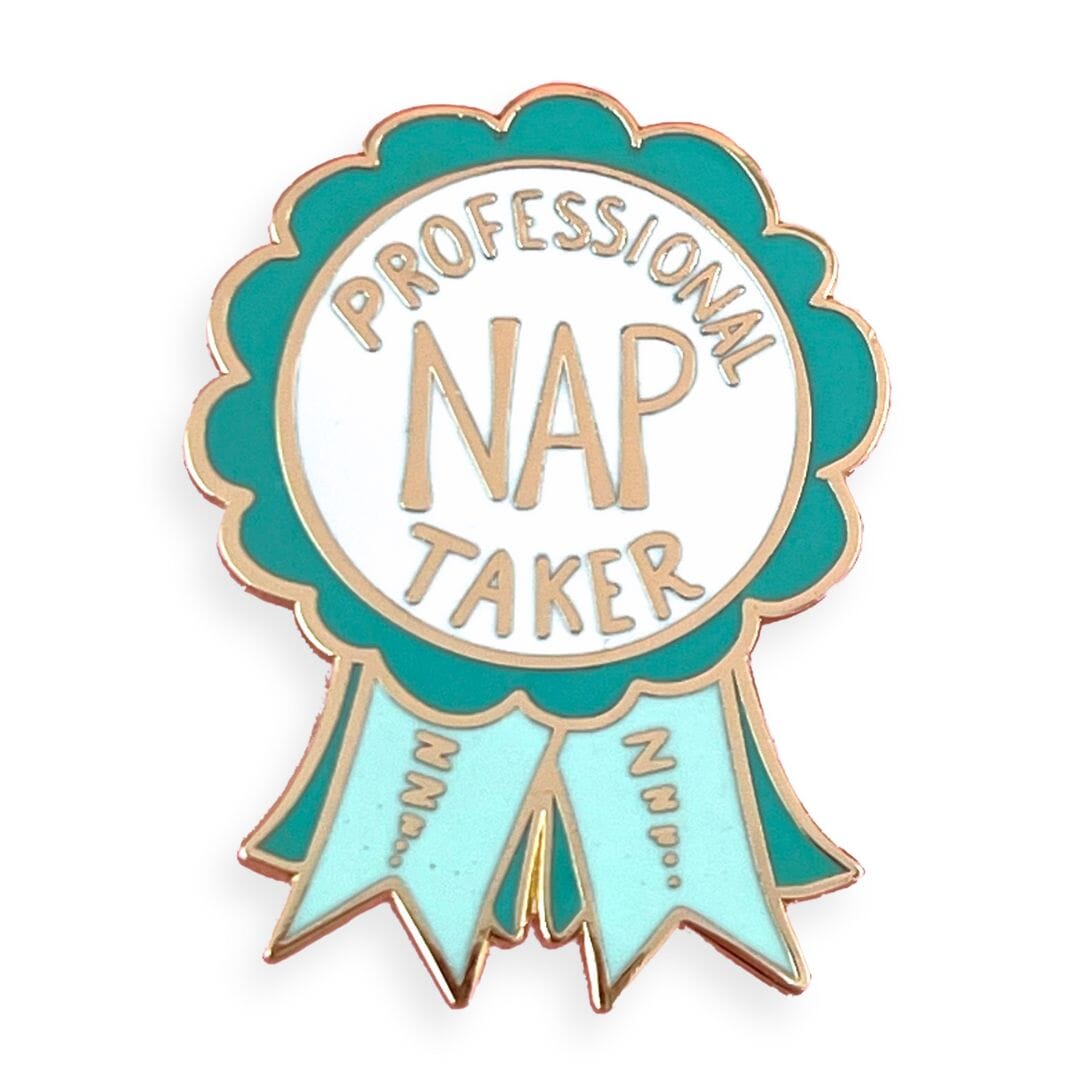 Professional Nap Taker Award Lapel Pin