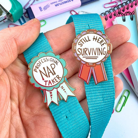 Professional Nap Taker Award Lapel Pin