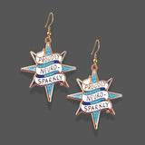 Proudly Neuro-Sparkly Earrings