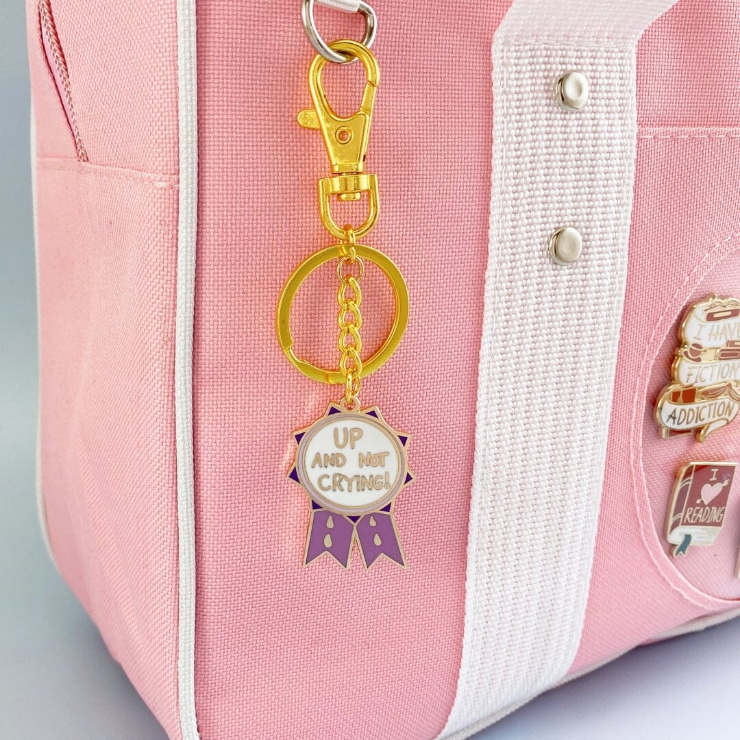 Up And Not Crying Keychain