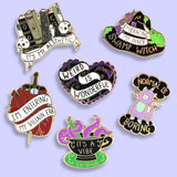 Weird Is Wonderful Lapel Pin Set