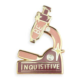 Be Inquisitive Lapel Pin