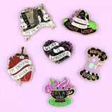 Weird Is Wonderful Lapel Pin Set