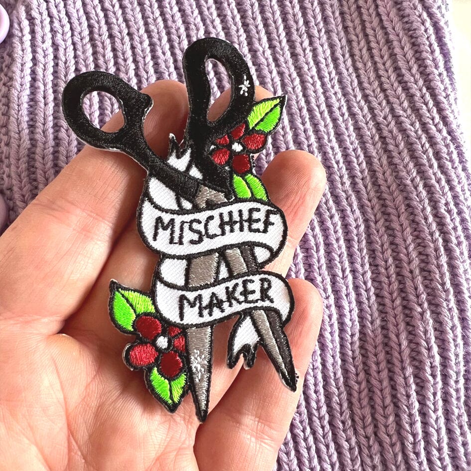 Mischief Maker Embroidered Patch