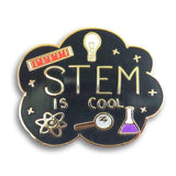 STEM Is Cool Lapel Pin