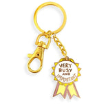 Very Busy And Important Keychain