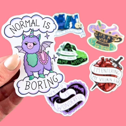 Weird Is Wonderful Sticker Bundle