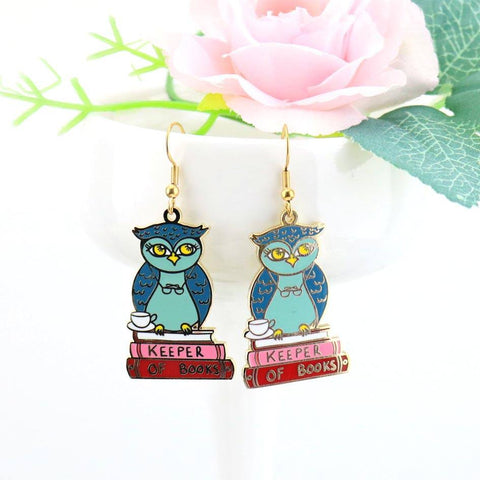 Keeper of Books Earrings