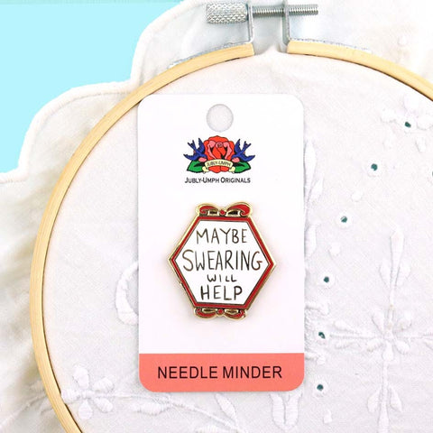 Maybe Swearing Will Help Needle Minder