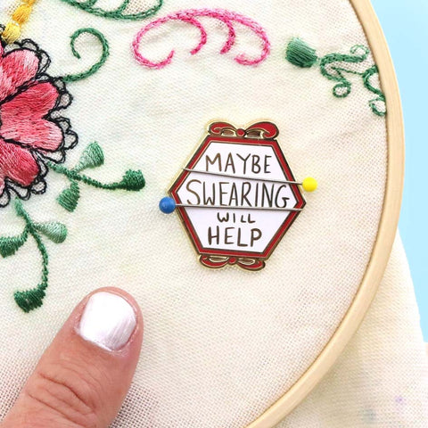 Maybe Swearing Will Help Needle Minder