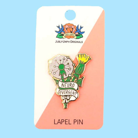 Neurodivergent Lapel Pin