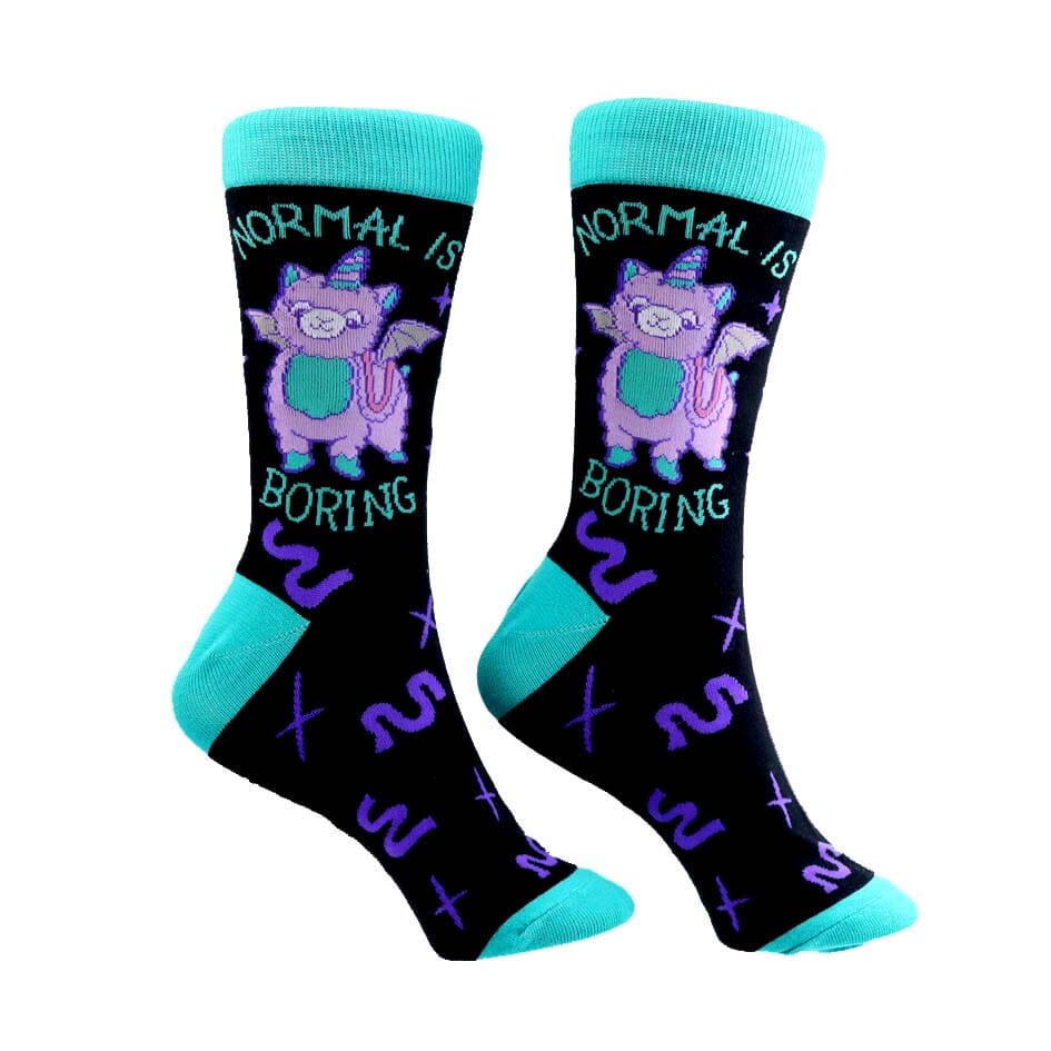 Normal Is Boring Socks - Unisex Medium