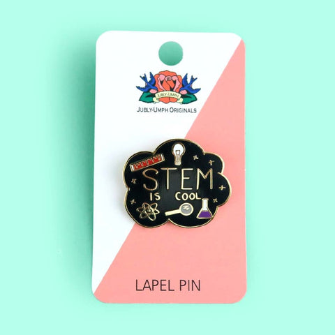 STEM Is Cool Lapel Pin