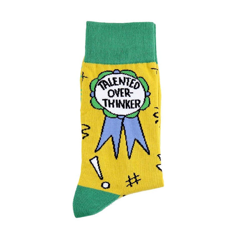 Talented Overthinker Socks - Unisex Large