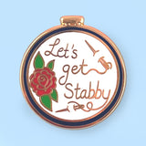 Let's Get Stabby Needle Minder