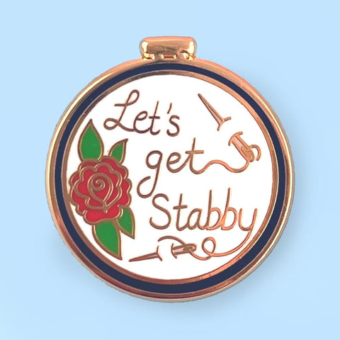 Let's Get Stabby Needle Minder