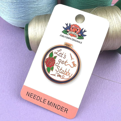 Let's Get Stabby Needle Minder