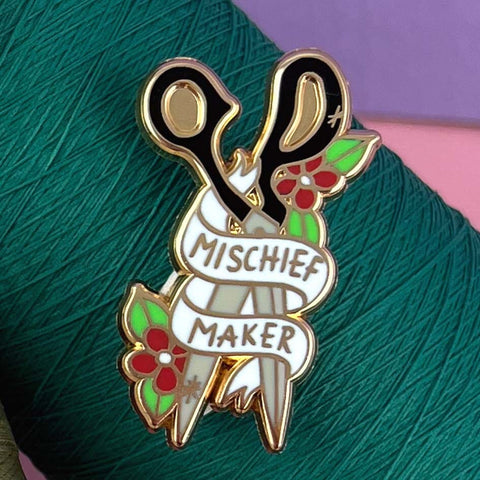 Mischief Maker Lapel Pin