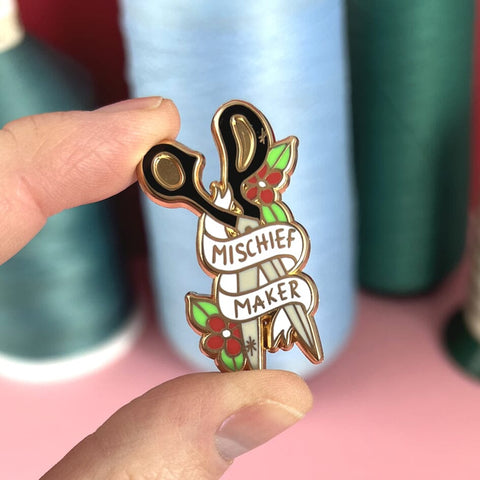 Mischief Maker Lapel Pin