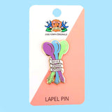 Never Enough Spoons Lapel Pin
