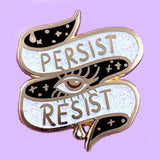 Persist Resist Lapel Pin